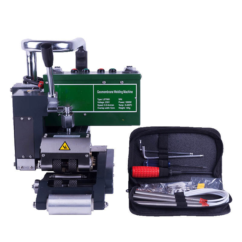 Dual display professional geomembrane welding machine LST900D