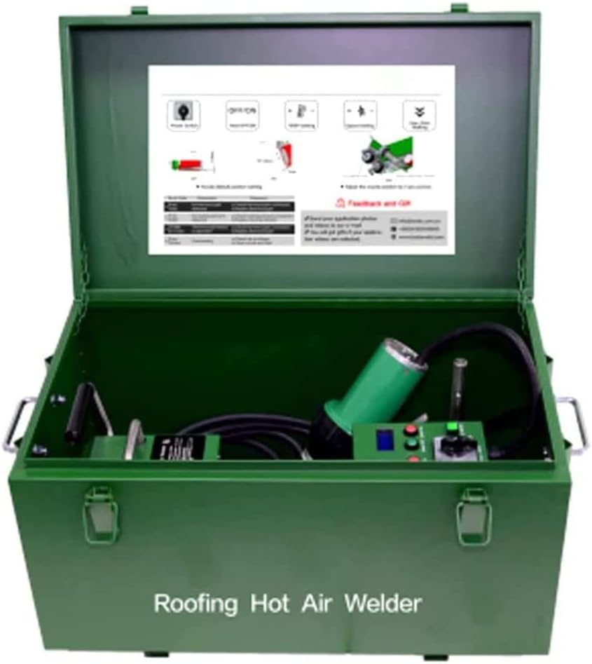 4200W Electric Plastic Welder LST-WP1 Hot Air Gun Kit Roofing Waterproofing Welding Machine for TPO PVC Heat Source From Welder