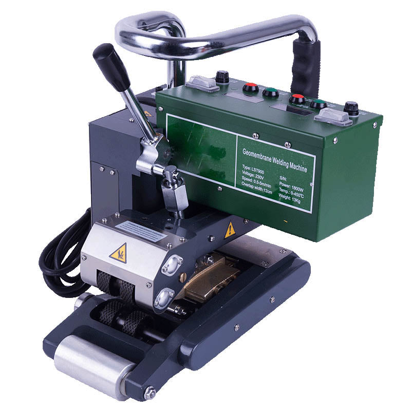 Dual display professional geomembrane welding machine LST900D