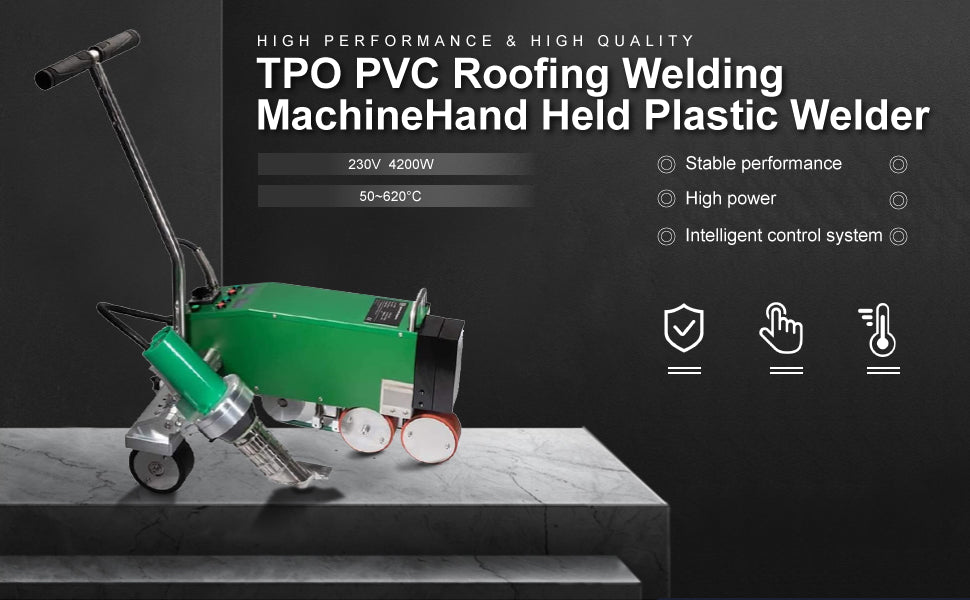 4200W Electric Plastic Welder LST-WP1 Hot Air Gun Kit Roofing Waterproofing Welding Machine for TPO PVC Heat Source From Welder